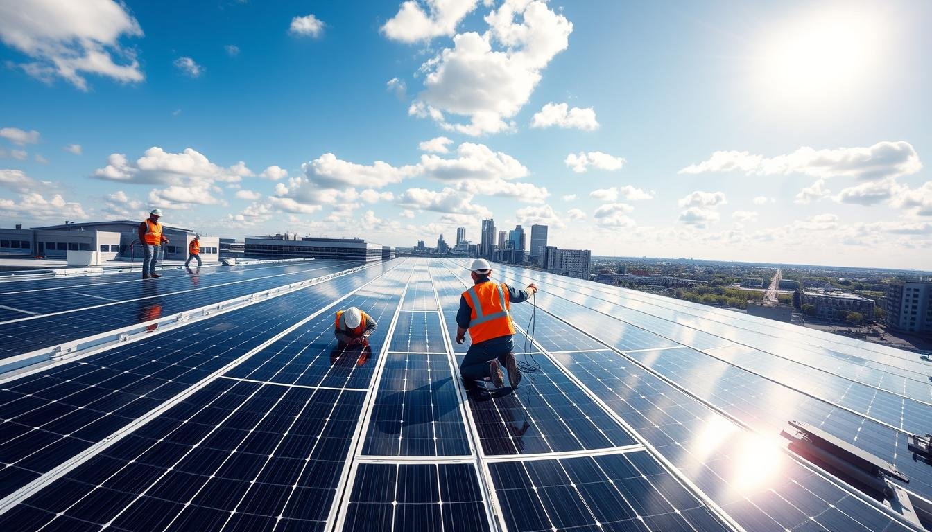 Dayton Industrial Roof Solar Panel Installation: A Guide