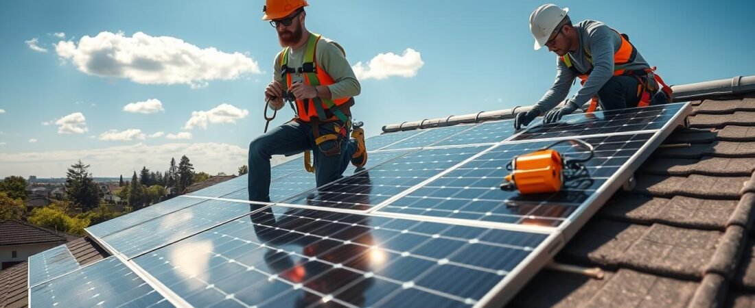 Safely Install Solar Panels on Your Roof