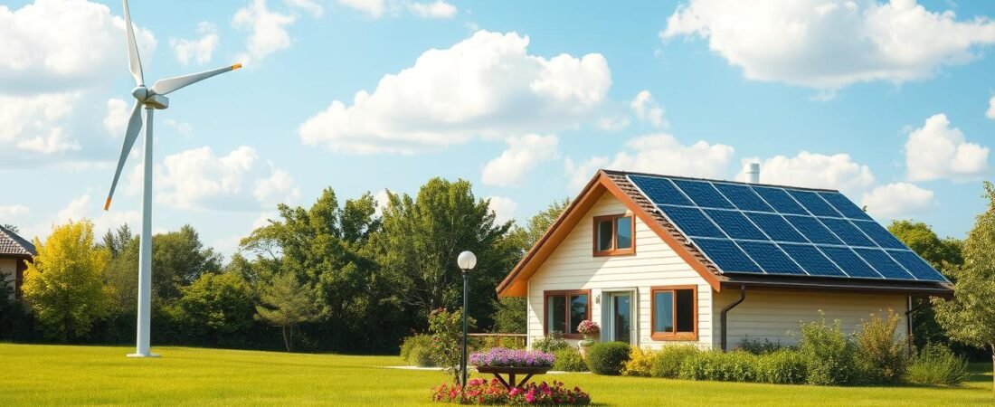 Comparing Wind Turbine and Solar Panel for Home Use