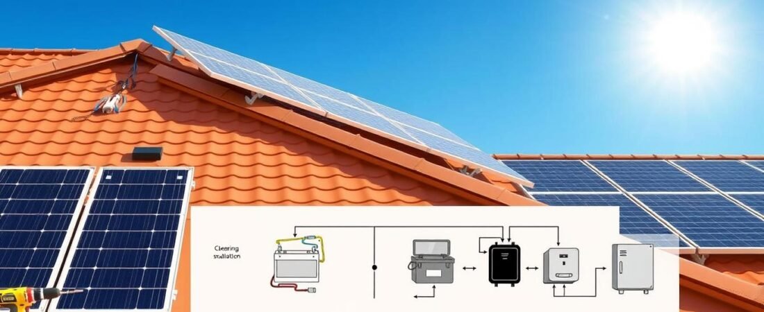 Solar Panel Installation: A Step-by-Step Diagram